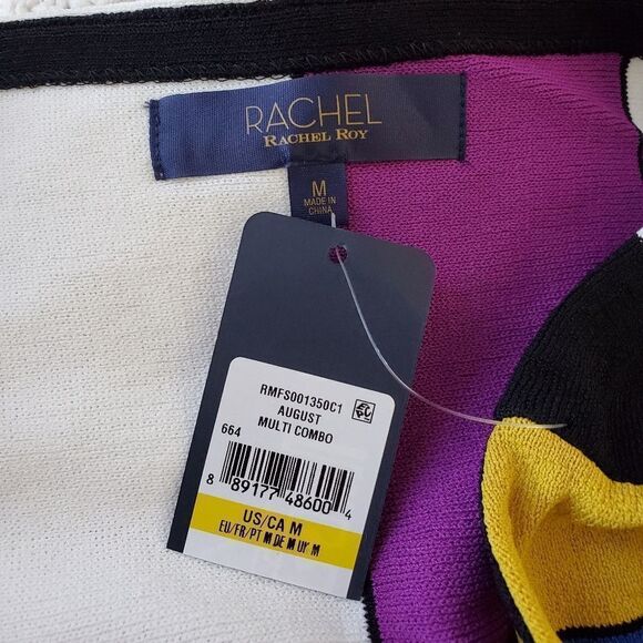 NEW! Rachel Roy Massima Multicolor Block Tank size Medium - Picture 12 of 14